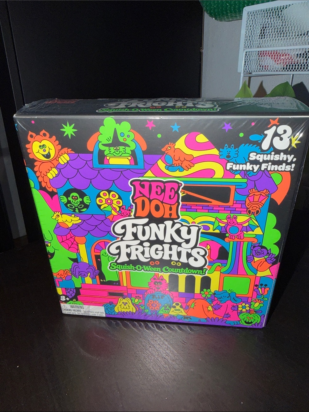 NeeDoh Funky Frights Squish-O-Ween Countdown 14 Squishy Funky Finds!! Authentic